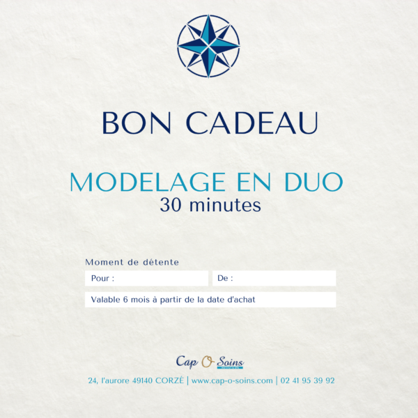 Modelage en duo 30 minutes